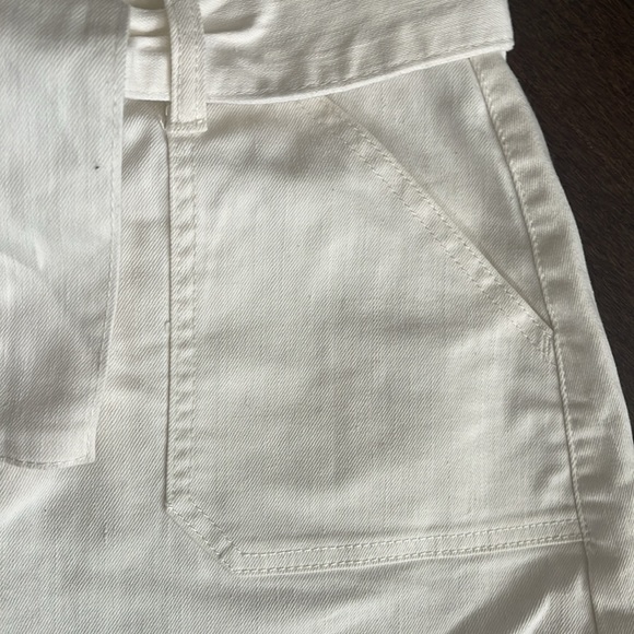 White Jean Skirt - Picture 4 of 5